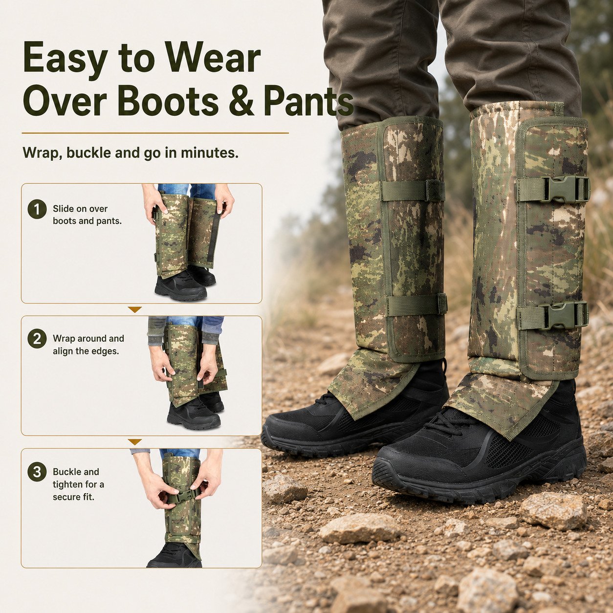 ShieldLeg™ - Outdoor Leg & Ankle Protection