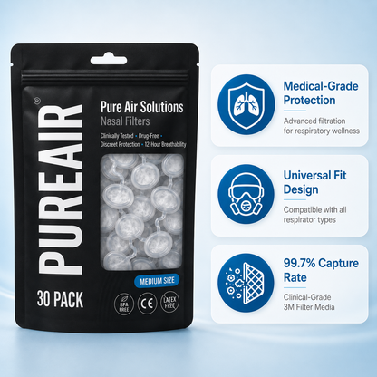 PureAir™ Clinical Tested Nasal Filters