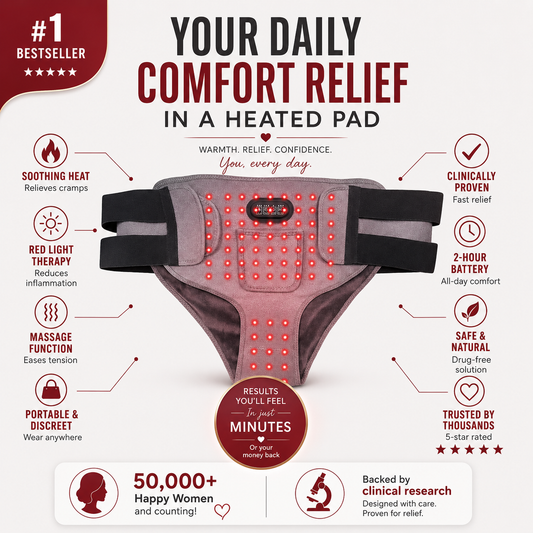 CycleEase™ Menstrual Relief Heating Pad