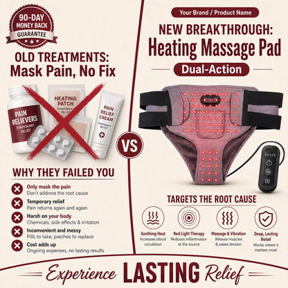 CycleEase™ Menstrual Relief Heating Pad